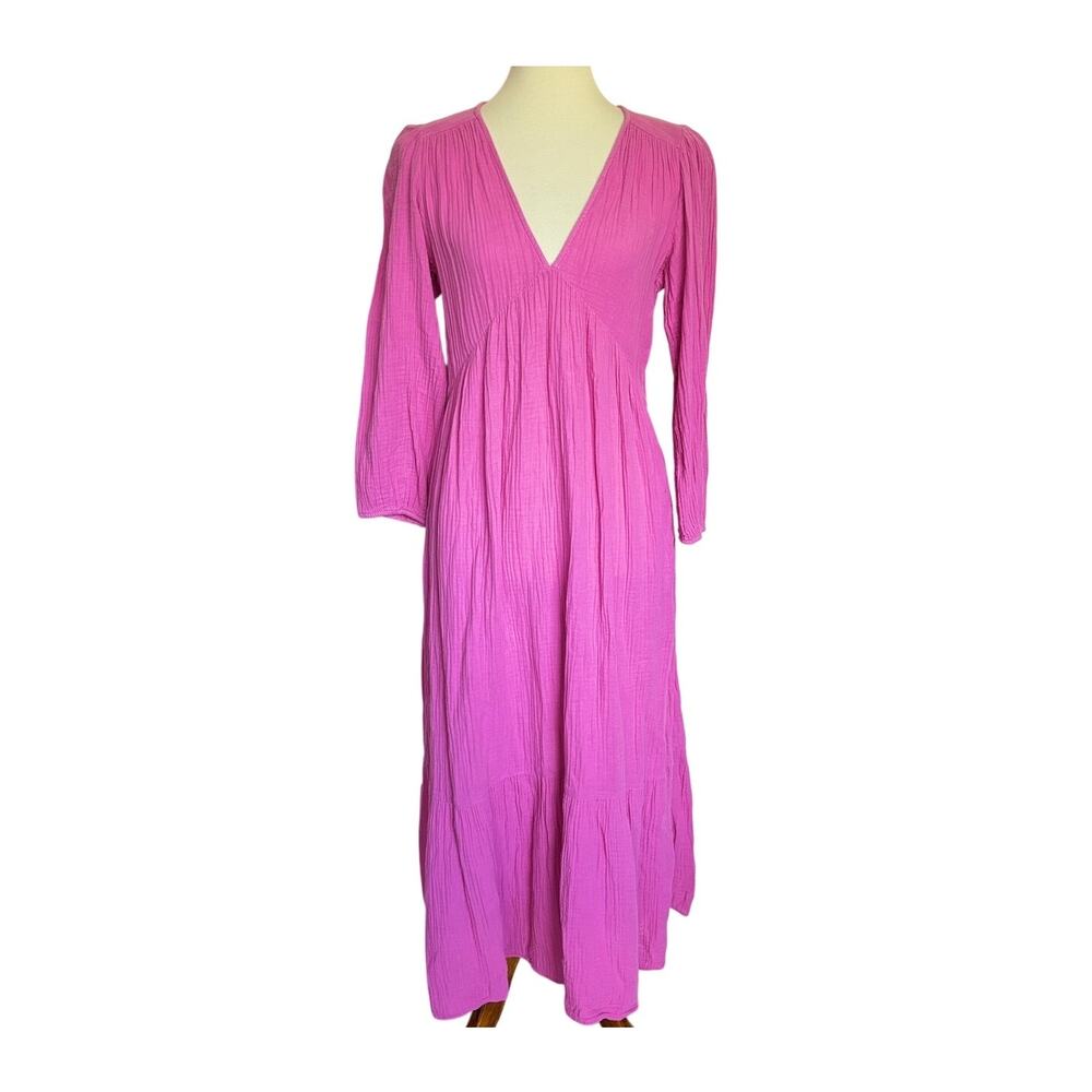 Xirena Ella Midi Dress - Pink - Size Small